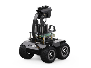 Waveshare UGV Rover <span class=keywords><strong>ROS</strong></span> 2 Robot de IA de código abierto con 6 ruedas y tracción 4x4, cámara OAK con enfoque automático, modelado 3D, controladores duales, totalmente metálico - Product Image 6