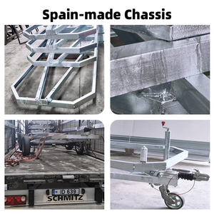 Remorque de cuisine mobile aux normes européennes, camion de restauration avec éclairage certifié et système de câblage professionnel - Product Image 3