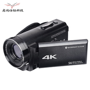 4K Video Camera Camcorder 16.4Ft Waterproof Ultra HD 18X Zoom Underwater 13MP 120 Wide Angle Rotating LCD Screen 3.0" Vlogging