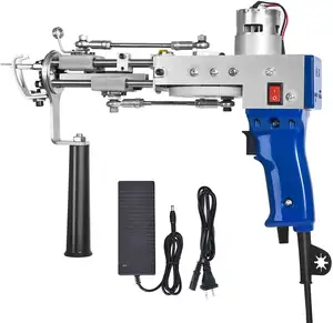 High speed hand tufting gun machine for rug tufting gun cut pile