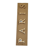 Lettres acryliques d'intérieur 3D personnalisées pour la signalisation de bureau Lettres murales de logo pour la publicité Car Company Taxi Mall Hospital Park