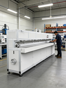 เครื่องเชื่อมผ้าอัตโนมัติเต็มรูปแบบ Honki Bright Factory Outlet สำหรับม่านม้วนกันลมขนาด 4 เมตร - Product Image 2