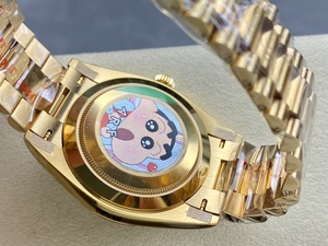 Reloj Mecánico de Buceo de Lujo, Super Calidad, 40 mm, Fábrica AR, Acero 904L, Movimiento ETA 3255, 228238, Peso 207 g, Verde Degradado - Product Image 5