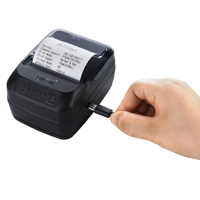 Printer Thermal Mini Portabel 58mm Terlaris USB+ Baterai 203dpi Kecepatan Cetak 70mm/s Mendukung Kertas Thermal Stok Tersedia