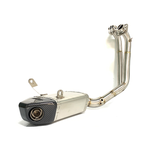 Ligne complète pour Yamaha <span class=keywords><strong>MT07</strong></span> FZ07 <span class=keywords><strong>Silencieux</strong></span> de liaison de tuyau d'échappement 2014 2020 2016 XTRIBUTE XSR700 Système d'échappement - Product Image 2