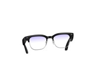 Lunettes Intelligentes IA : Traduction en Temps Réel, Reconnaissance par Caméra, Contrôle Tactile, Chargement Magnétique, Monture Noire