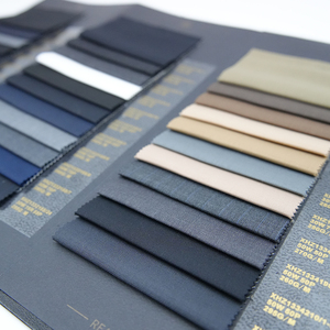 가장 좋은 가격 이탈리아 스타일 최악의 메리노 울/폴리 에스테르 세트 이탈리아 직물 재고 남자 세트 - Product Image 4