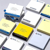 Blocs-notes autocollants personnalisés avec logo, vente en gros, bloc-notes promotionnels pour le bureau, publicité, bloc-notes autocollants personnalisés