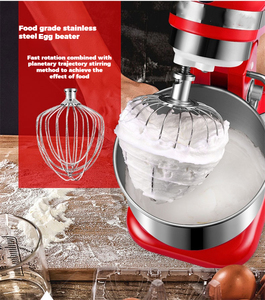 Batteur sur socle personnalisable 7L, mélangeur planétaire pour boulangerie, machine à farine et lait pour hôtels et usines alimentaires - Product Image 2