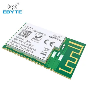 Ebyte E73-2G4M04S1A للأجهزة القابلة للارتداء المنزل الذكي قفل حلول إنترنت الأشياء 4dBm الشمال بلي 5.0 nRF52810 وحدة لاسلكية