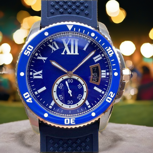 Reloj Cronógrafo Personalizado de Alta Calidad, Resistente al Agua, con Manecillas Luminosas, Cristal de Zafiro, Correa de Cuero, Mecánico Automático - Product Image 3
