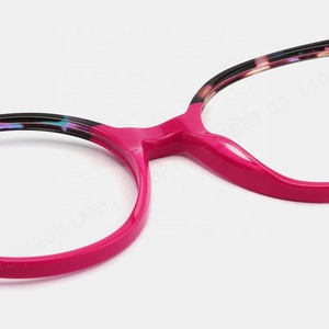 Gafas Redondas de Acetato, Certificadas ISO9001, Material Ligero, Comodidad para Uso Prolongado en la Empresa y Durante Actividades - Product Image 3