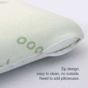 AOKA MFP1 Hypoallergenic Neck Pain <strong>Flat</strong> <strong>Pillows</strong> Standard Memory Foam <strong>Pillow</strong> - Product Image 6