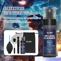 Natural 60ml VR Lens Spray Cleaner Kit Lunettes Caméras Outil de nettoyage pour VR Headset Care Products in Bag