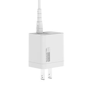 Bonne qualité OEM EU US double ports QC 3.0 USB-A et USB-C 20W PD Type C 3A SAM HW XM <span class=keywords><strong>chargeur</strong></span> mural portable à charge rapide - Product Image 6