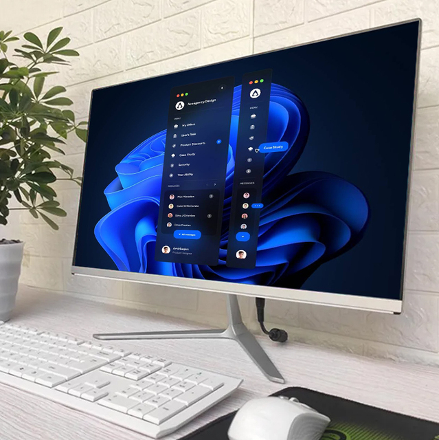 Wholesale 23.8inch Complete PC Setup: Desktop Computer, Gamer PC, and All-in-One Gaming System