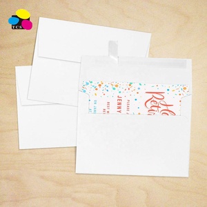 Small Quantity Wholesales W/Peel and Press Seal A7 Invitation Printable <strong>Envelopes</strong> for 5 X 7 Cards <strong>5x7</strong> <strong>Envelopes</strong> Press Seal Enve - Product Image 3