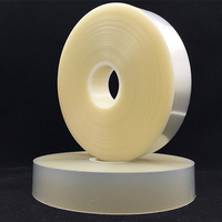 Ruban de cerclage PVC thermosoudable Wellmark TS302 de qualité industrielle, mince, résistant à la chaleur, forte résistance à la traction, emballage automatique