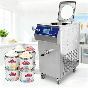 Pasteurisateur de lait UHT entièrement automatique en acier inoxydable 3-en-1 avec système de refroidissement pour crème glacée, capacité de 100 L/h - Product Image 1