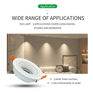 Bền dễ dàng cài đặt hợp kim nhôm chiếu sáng Chụp đèn thiết kế hiện đại và mộc mạc với các kịch bản khác nhau nhúng - Product Image 3