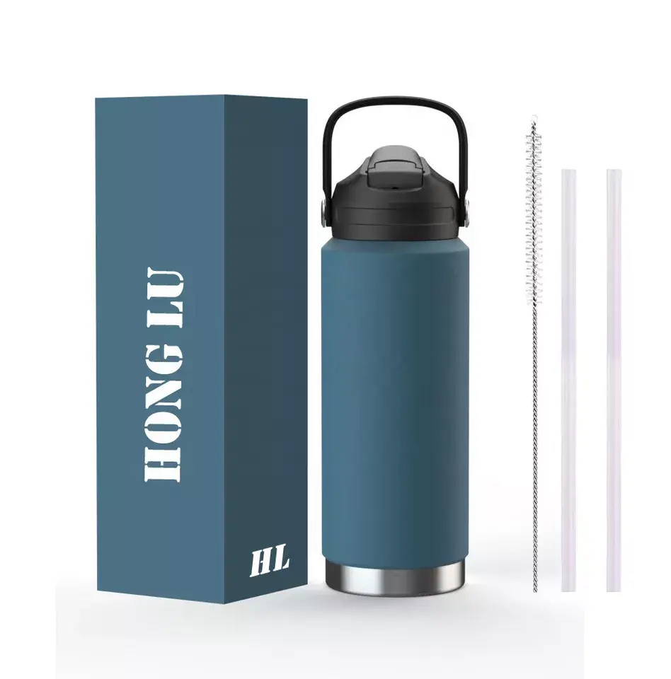 New Design 32oz Water Bottle Stainless Steel Insulated Vacuum Flask