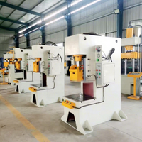 Prensa Punzonadora Hidráulica de Cuatro Columnas y Dos Vigas, Tipo C de Brazo Único, Motor de 15 kW, Carrera de Deslizamiento de 120 mm