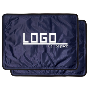 Compresse froide réutilisable souple et flexible, compresse froide et coussin de gel rafraîchissant, pochettes de glace pour blessures aux pieds, au visage, à l'épaule, à la hanche, au bras, à la cheville - Product Image 1