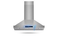 30-дюймовая настенная вытяжка 380 CFM с отделкой из нержавеющей стали, LED-дисплеем, цифровым управлением, мощностью 230 Вт, супермощным всасыванием 17 м³/мин, OEM/ODM