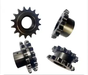 Transmission Gear Simplex Industrial Chain and Pignon Kit pièces de rechange pignon et jeu de chaîne pignons pour moto