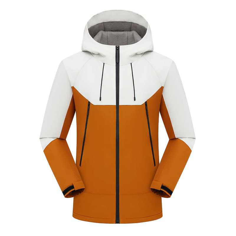 Rouge rouille et blanc