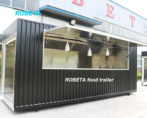 20ft 40ft calle quiosco de comida camión de café envío contenedor café Pizza camión de comida 2020 restaurante con cocina - Product Image 1