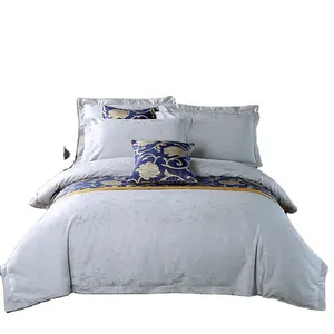 Five star hotel quilt cover single piece Cotton hotel bedding Simple quilt cover 1.8m double bed Bedding Set