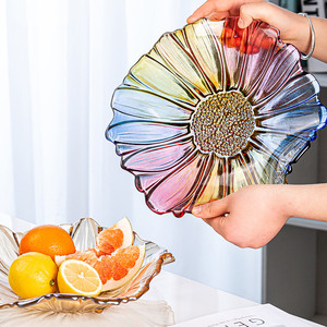 <span class=keywords><strong>Assiette</strong></span> à <span class=keywords><strong>fruits</strong></span> de style nordique, style <span class=keywords><strong>frais</strong></span>, style européen, motif uni en forme de fleur pour le Nouvel An, pour la maison et le salon - Product Image 1