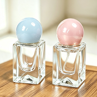 Flacon de parfum en verre transparent carré long avec bouchon argenté et pulvérisateur, tailles 10 ml, flacon à sertir – Vente en gros