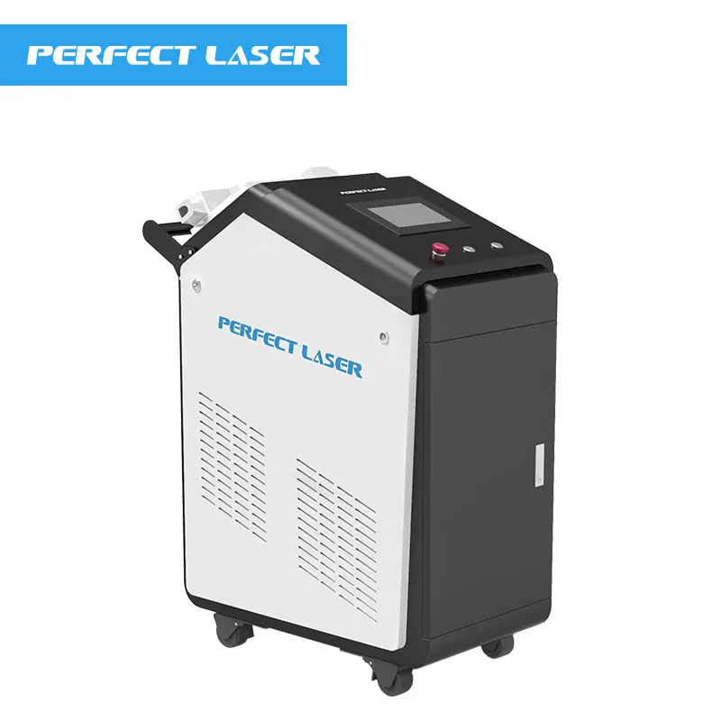 Perfect Laser Handheld Laser CNC Rust Oxide Old Paint Tire Iron Clean Removal Machine for Metal Iron Rust Derusting Cleaning
