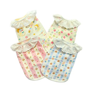 Princess Design Vest <b>For</b> <b>Cats</b> Dogs Breathable Thin Anti Fall Air Conditioning <b>Clothes</b> Can Be Leashed Short Legged <b>Cats</b> - Product Image 1