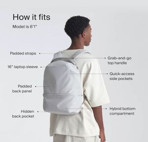 Mochila Modular de 20L para Cámara y Portátil - Resistente al Agua, Antirrobo, Bolsa Reciclada para DSLR, Portátil de 13-16 Pulgadas - Product Image 4