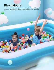 Người lớn trên mặt đất Hồ bơi gia đình sân sau Hồ bơi hồ bơi bơm hơi - Product Image 3