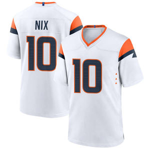 Camisas de Futebol Americano Masculinas Atacado Costuradas - Mais Vendidas: Bo Nix #10, Patrick Surtain II #14, Courtland Sutton #7, John Elway - Product Image 3