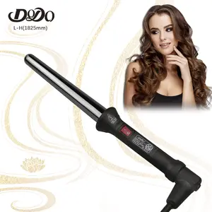 18-25Mm Kegel Keramische Stabiele Verwarming Marcel Curling Flat Wand 3 In 1 2 Inch Titanium Vat Grote golf Elektrische Haar Crimper Ijzer