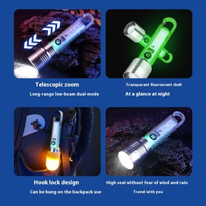 Siêu Sáng Xhp50 Ánh Sáng Ngọn Đuốc Mạnh Mẽ Nam Châm Zoom USB Có Thể Sạc Lại Lặn Siêu Đèn Pin - Product Image 6