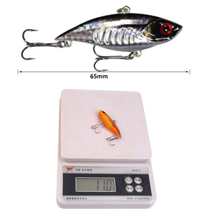 Vibra <b>Lure</b> 6.5Cm 11G Sinking Rattle Bead Hard Bait For Bass <b>Fishing</b> Tackle Bottom Baits <b>Lure</b> <b>Fishing</b> Gear - Product Image 2