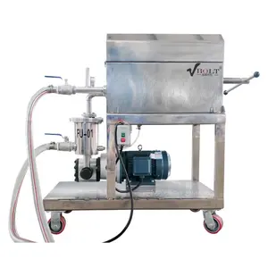 Stainless steel remove impurities particles plate and frame oil filtration machine
