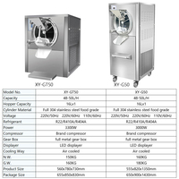 IJsmachine 48-50L/H Gelatomachine Hard IJs Maker Commerciële IJsmachine voor Bedrijven Prijs