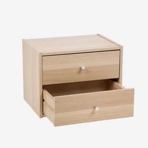 Wholesale Nature oak 6 Drawers Of Chest Dresser Wooden Recycled pine Bedroom Armoire Living Room Furniture 6 Drawers Cabinet