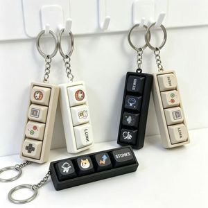 Llavero Personalizado con Tecla de Teclado y Diseño de Logotipo, Llavero de Teclado DIY para Aliviar el Estrés, Tecla de Acrílico Personalizable - Product Image 2