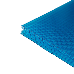 Panneaux rectangulaires en <span class=keywords><strong>polycarbonate</strong></span> avec plastique, 100% UV, garantie de 10 ans, panneau de serre - Product Image 2