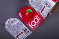 Etiquetas Autoadhesivas de Vinilo Impresas a Color, Resistentes al Agua, Aceite y Rayos UV, para Botellas de Bebidas, Jugos, en Rollo