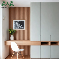 Armoire SLS sans joint avec petite table, choix du designer, esthétique personnalisable, taille adaptable, matériaux écologiques, directement de l'usine