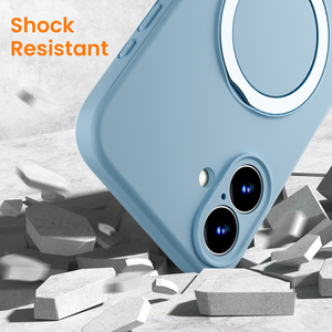 เคสโทรศัพท์นำเข้า IPhone16กันตกน้ำและกล้องกันตกตัวยึดแม่เหล็กแบบเรียบง่าย - Product Image 3